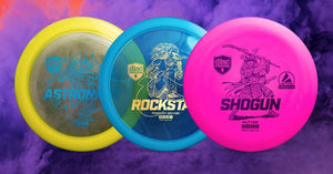 Discmania Astronaut, Rockstar and Shogun